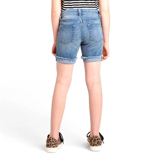 Girls Jean Shorts - Picture 2 of 7